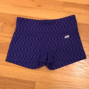 MARIKA TEK Purple Spandex Shorts